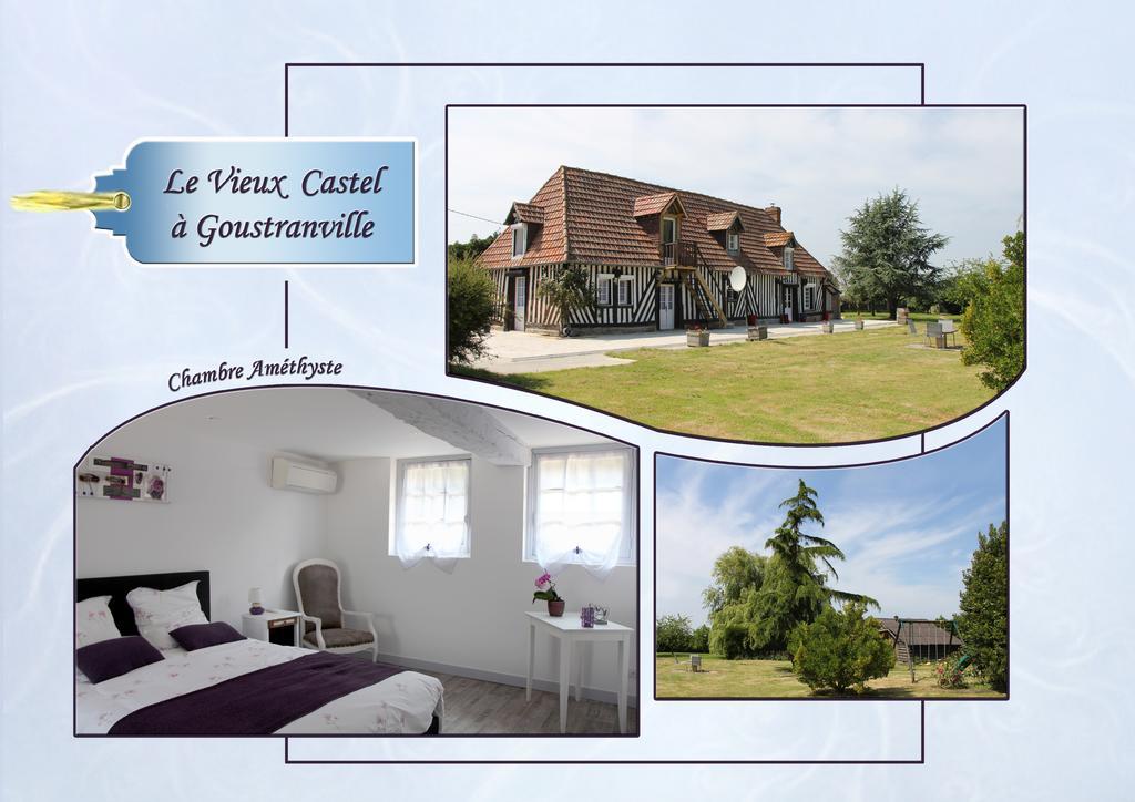 Le Vieux Castel Bed and Breakfast Goustranville Zewnętrze zdjęcie